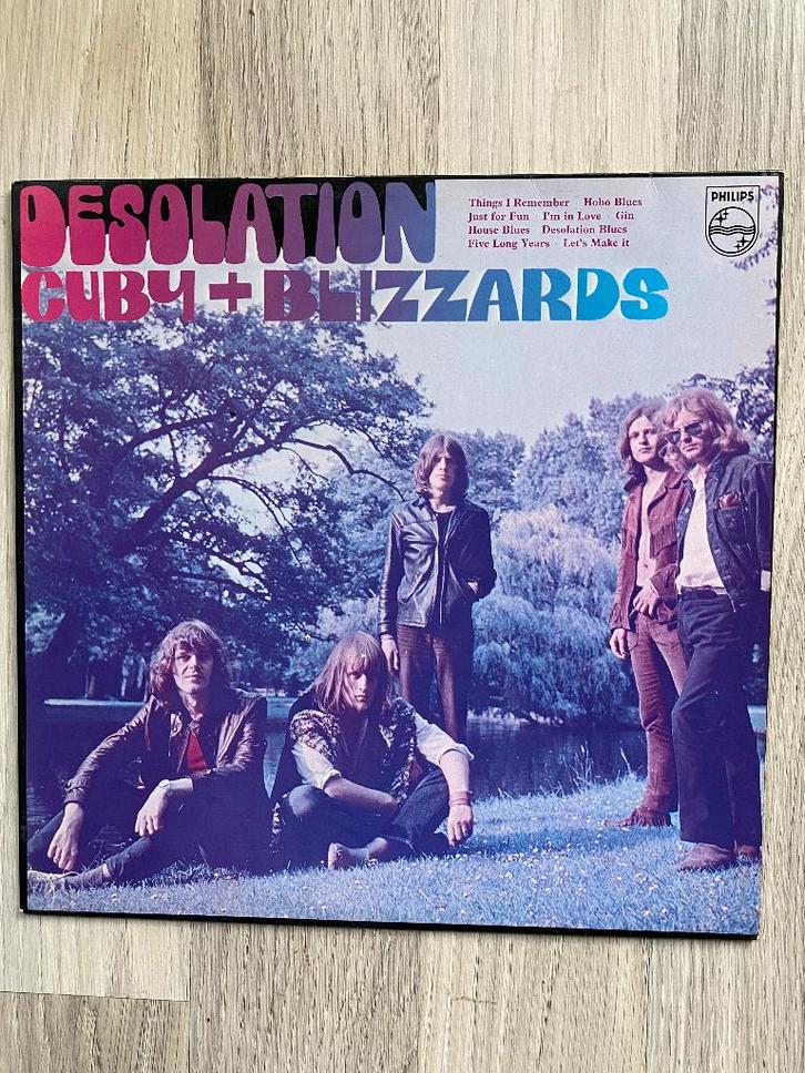 Cuby + Blizzards - Desolation UK Philips original, Cd's en Dvd's, Vinyl | Rock, Zo goed als nieuw, Overige genres, 12 inch, Ophalen of Verzenden