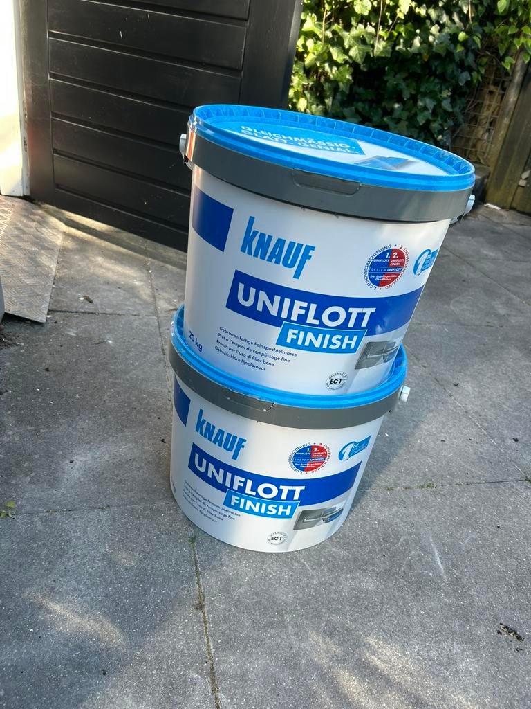 Stuc finish knauf, Ophalen, Zo goed als nieuw, Wit