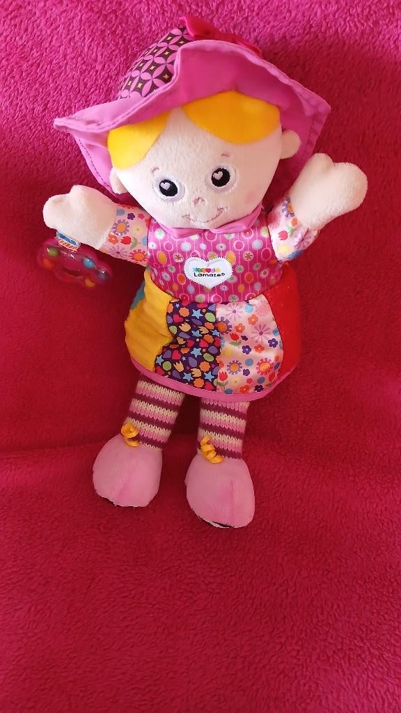 LAMAZE EMILY KNUFFELPOP 35cm, Ophalen of Verzenden, Zo goed als nieuw, Overige typen