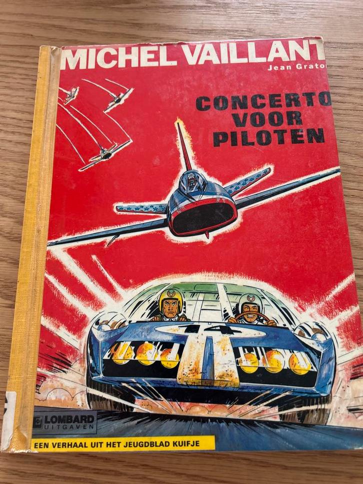 Michel Vaillant - Concerto voor Piloten (1983), Boeken, Stripboeken, Gelezen, Eén stripboek, Ophalen of Verzenden