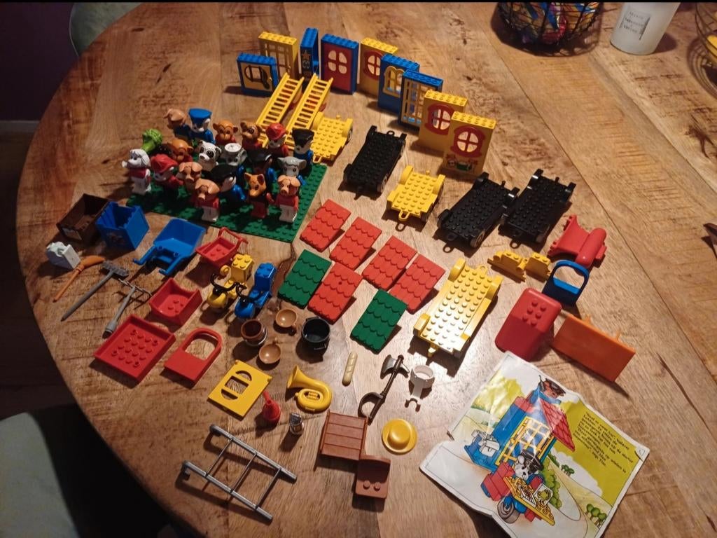 Grote partij LEGO Fabuland met veel figuren en onderdelen, Gebruikt, Overige thema's, Lego, Ophalen of Verzenden