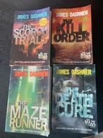 4 x James Dashner, Ophalen of Verzenden, Gelezen, Populaire fictie