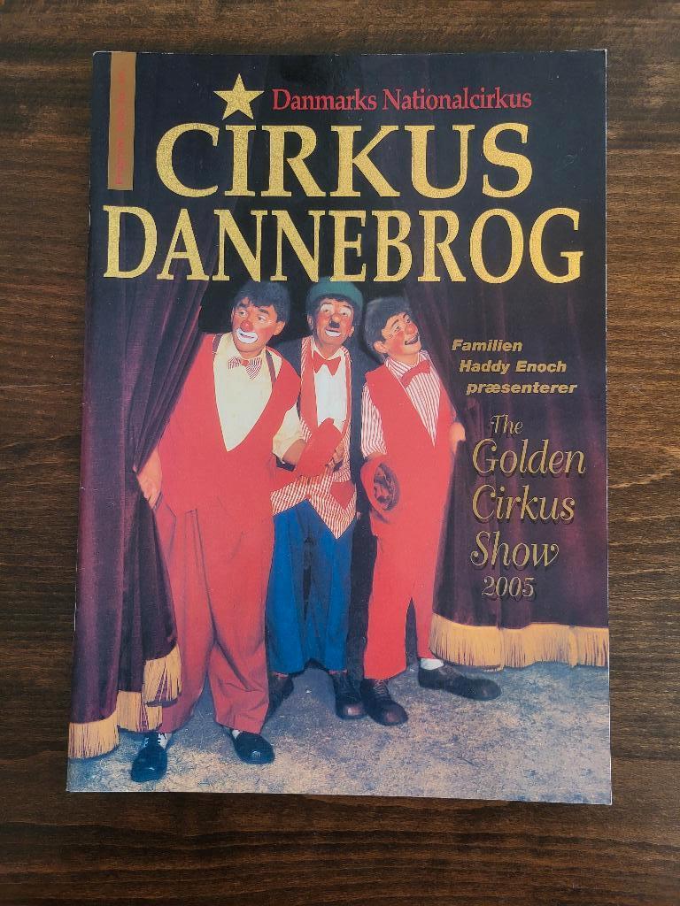 Circus/ programma 2005 van het Deense circus Dannebrog., Verzamelen, Overige Verzamelen, Ophalen of Verzenden, Zo goed als nieuw