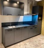 NIEUWE Q-Line ARTEGO ZWART Keuken 300 cm / INNOVARE OUTLET, Huis en Inrichting, Keuken | Complete keukens, Zwart, Enkelwandige keuken