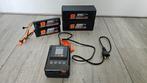2x Spektrum Smart 3200mAh 3C accu's met S115 oplader, Ophalen, Zo goed als nieuw
