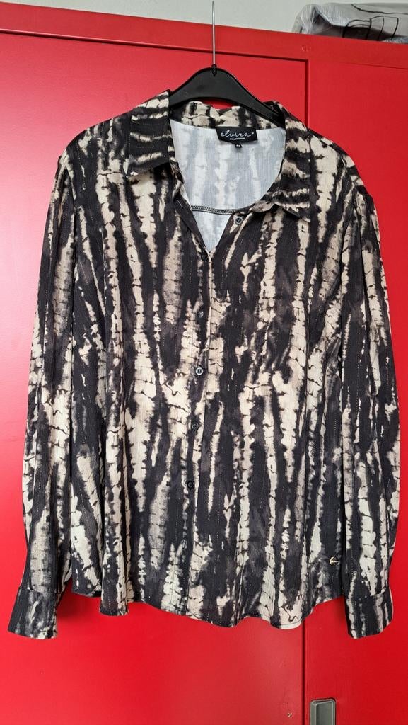Mooie nieuwe bloes maat xxl heb ik te groot gekocht, Kleding | Dames, Ophalen of Verzenden, Nieuw, Maat 46/48 (XL) of groter, Zwart