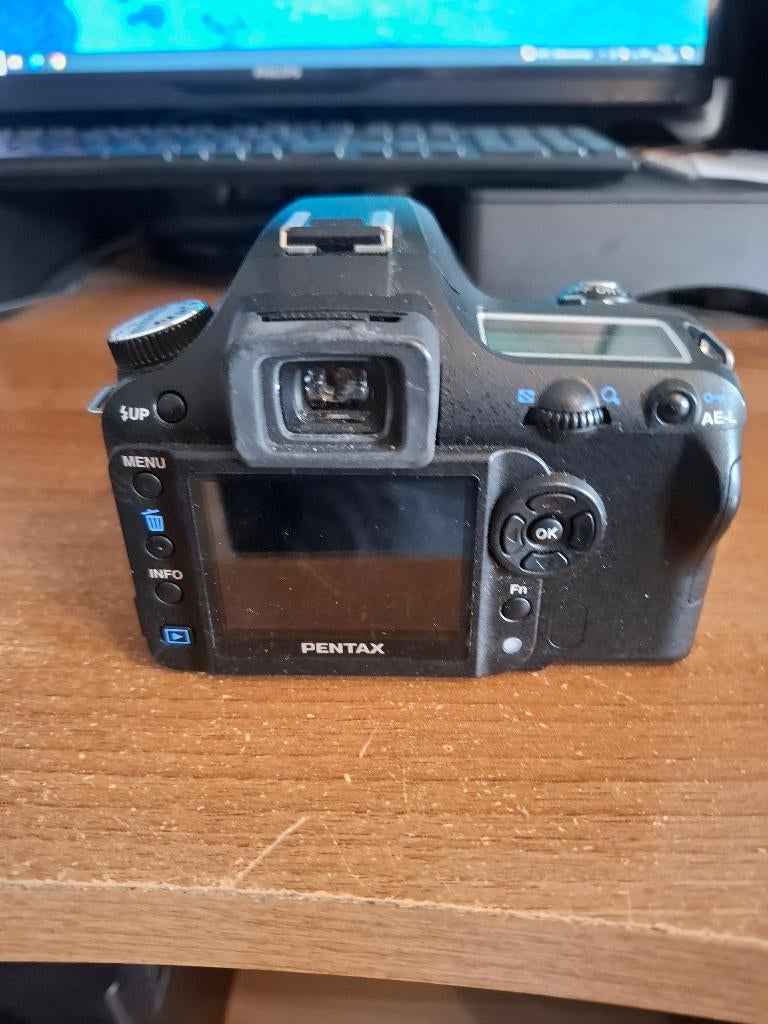 Fototoestel, Audio, Tv en Foto, Fotocamera's Digitaal, Ophalen, Gebruikt, Pentax, 8 keer of meer