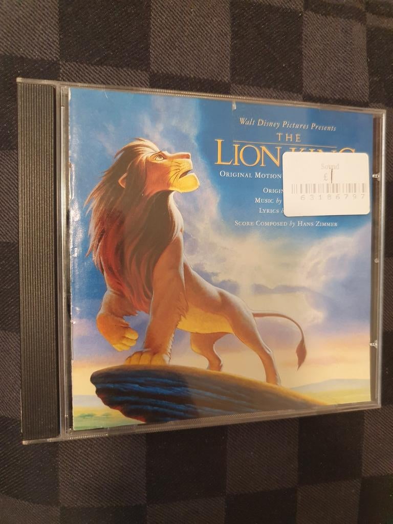 The lion king elton john, Cd's en Dvd's, Cd's | Filmmuziek en Soundtracks, Verzenden, Gebruikt