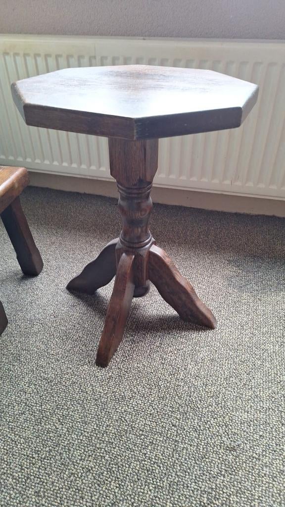 Verschillende kleine Eikenhout  meubels, Antiek en Kunst, Antiek | Meubels | Tafels, Ophalen