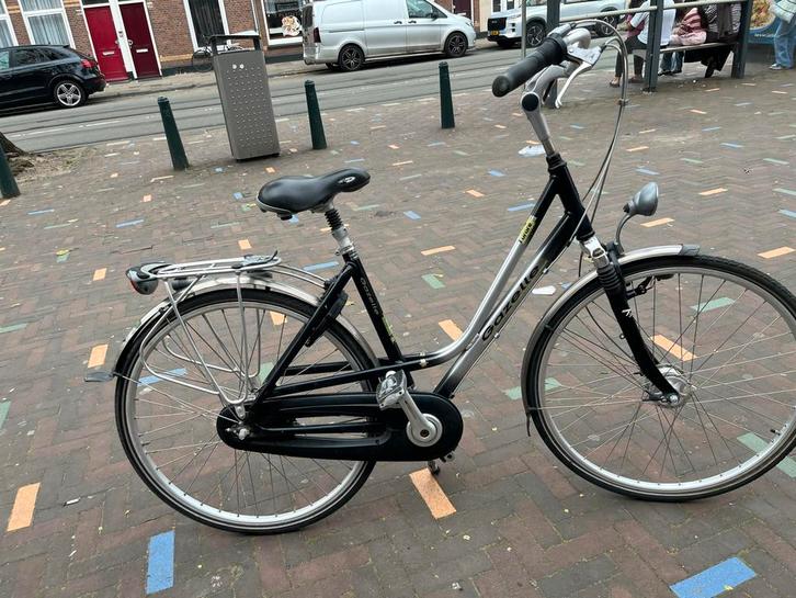 Gazelle damesfiets met 7 versnellingen, Fietsen en Brommers, Fietsen | Dames | Damesfietsen, Gebruikt, Gazelle, Versnellingen