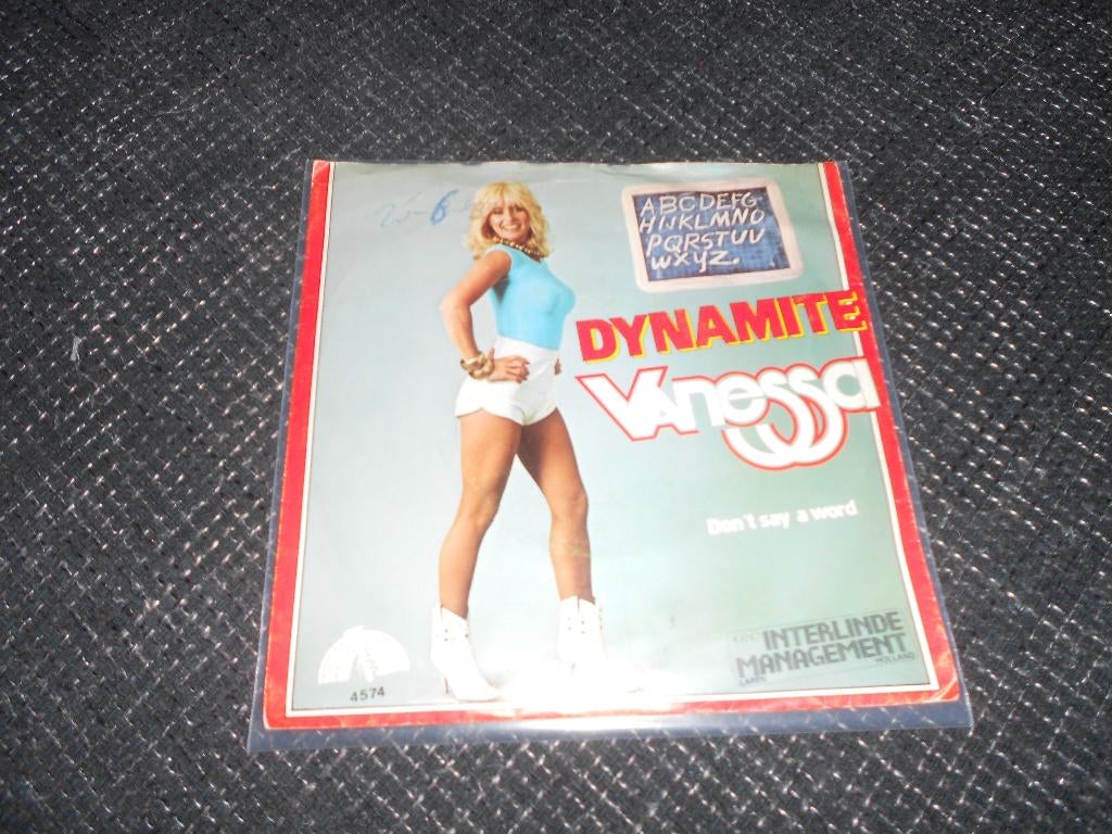 dynamite - vanessa, Gebruikt, 7 inch, Ophalen of Verzenden, Fotohoes