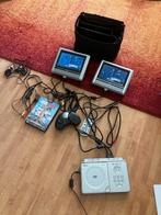 akai dvd auto schermen met spelcomputer, Ophalen of Verzenden, Gebruikt