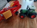 Bruder Fendt trekker met Grimme aardappelrooier, Ophalen, Gebruikt