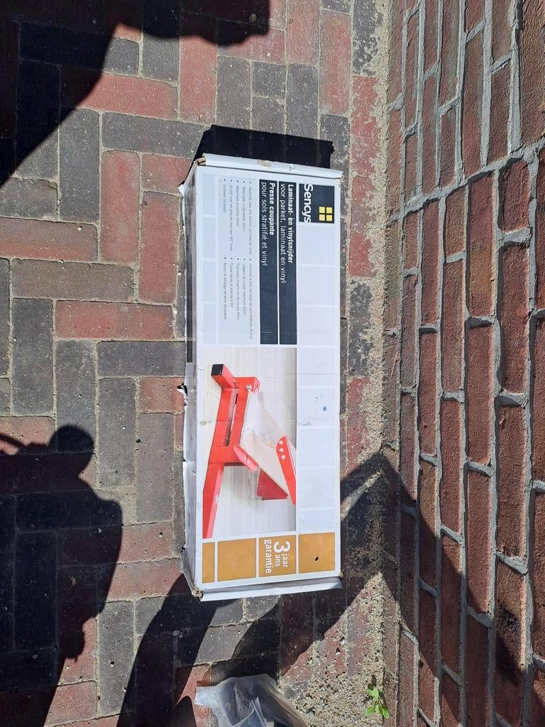 Sencys laminaat- en vinylsnijder, in doos, Gebruikt, Overige typen, Sencys, Ophalen of Verzenden
