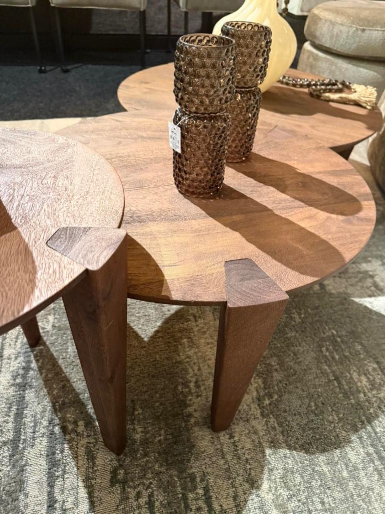 Salontafel set (3) Davina van Eleonora, Huis en Inrichting, Tafels | Salontafels, Ophalen, Eleonora, 50 tot 100 cm, Rond