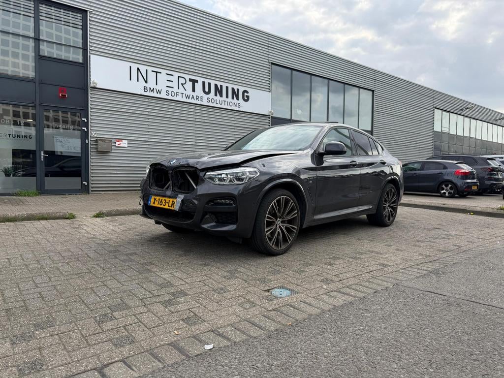 BMW X4 30i M pakket 360 camera | Pano | 21 inch  | 2020, Auto diversen, Schadeauto's, SUV of Terreinwagen, Zilver of Grijs, Benzine