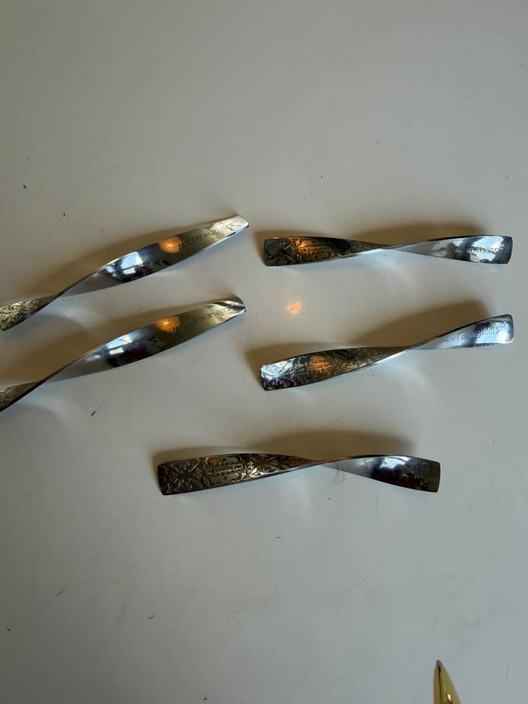 Marcel Wanders roerstaafjes, Ophalen, Rvs of Chroom