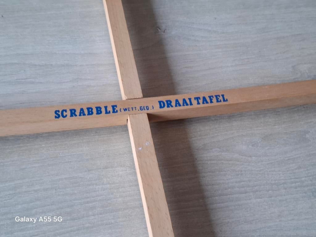 Scrabble Draaitafel - Handige Houten Onderzetter, Postbus 333, 1380 AH Weesp, Nederland, Ophalen of Verzenden, Info@jumbo.eu, Jumbo