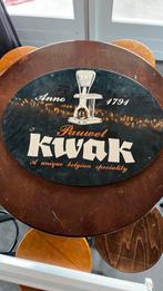 Groot bierbord kwakbier mancave, Verzamelen, Ophalen of Verzenden, Zo goed als nieuw, Reclamebord, Plaat of Schild, Overige merken
