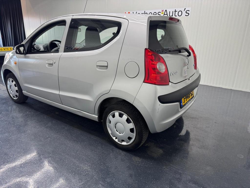 Nissan Pixo 1.0 Look (bj 2011), Auto's, Keurmerk '100% Onderhouden', Euro 5, Stof, Gebruikt