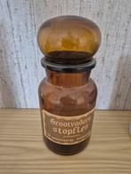 Antieke apothekersfles 'Grootvaders Stopfles', Antiek en Kunst, Antiek | Glas en Kristal, Ophalen