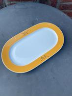 Arzberg schaaltje met vogelmotief - Geel/Wit, Ophalen of Verzenden