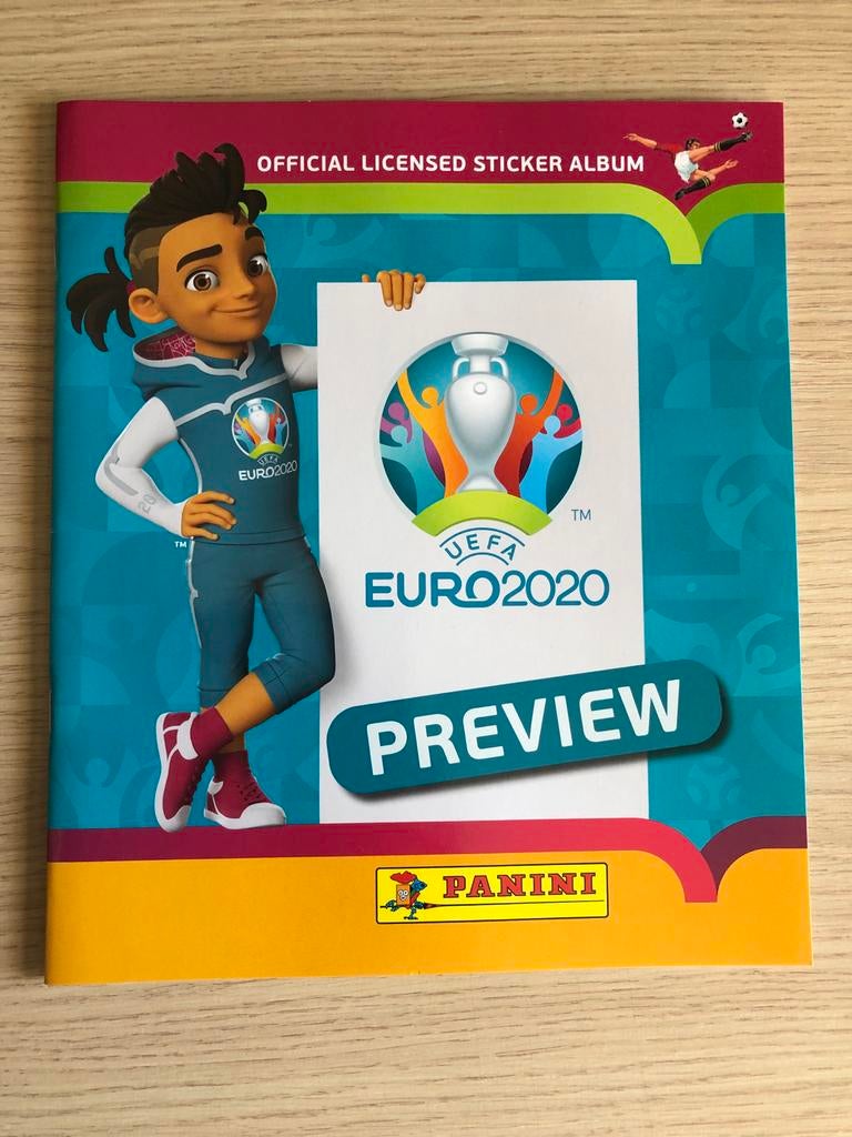 Panini UEFA EURO 2020 Preview leeg album, Hobby en Vrije tijd, Stickers en Plaatjes, Ophalen of Verzenden, Nieuw, Sticker
