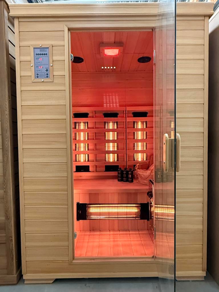 Combi Sauna (Infrarood + Fins) - GRATIS BEZORGD + MONTAGE