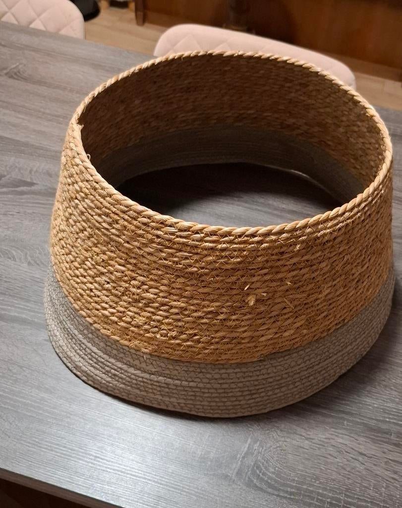 Rieten kerstboom mand, Ophalen, Zo goed als nieuw