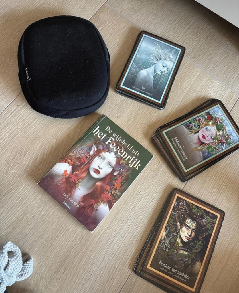 Orakel kaarten - de wijsheid uit het feeën rijk, Tarot of Kaarten leggen, Overige typen, Ophalen of Verzenden, Zo goed als nieuw