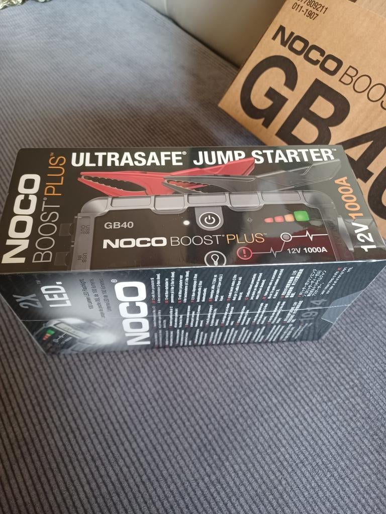 NOCO Boost Plus GB40 Jumpstarter 12V 1000A, Auto diversen, Jumpstarters, Ophalen of Verzenden