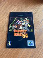 Donkey Kong 64 Handleiding Nintendo 64, Avontuur en Actie, 1 speler, Ophalen of Verzenden, Zo goed als nieuw