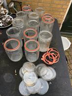 Wekpotten met deksels en ringen, Ophalen