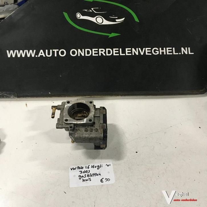 Vw Polo 1.6 16v gti 3 drs 2001  Gasklephuis, Auto-onderdelen, Brandstofsystemen, Gebruikt, Ophalen of Verzenden
