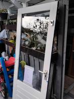 Buitendeur keukendeur schuurdeur balcondeur tuinhuis deur 83, Ophalen, Gebruikt, 80 tot 100 cm, Buitendeur