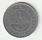 1  boliviano  1995  Bolivia. km. 205, Ophalen of Verzenden, Noord-Amerika, Losse munt