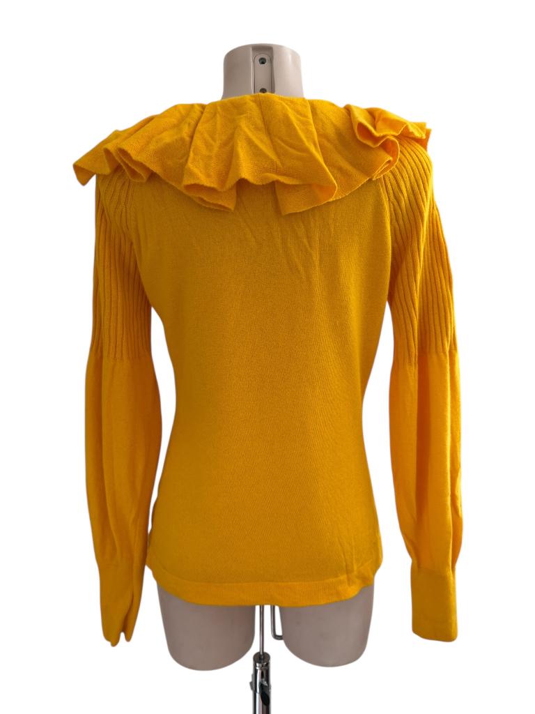 Escada trui M, Geel, Ophalen of Verzenden, Zo goed als nieuw