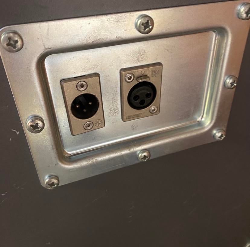 Monitor muziek boxen in vaste flight Case, Audio, Tv en Foto, Luidsprekers, Ophalen of Verzenden, Gebruikt, Overige typen, Overige merken