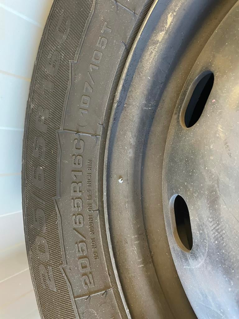 Vredestein Cargo All Season band op velg 205/65R16C, Auto-onderdelen, Banden en Velgen, 16 inch, Banden en Velgen, All Season