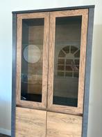 Mooie Vitrinekast ZSM ophalen!, Huis en Inrichting, Kasten | Vitrinekasten, Ophalen, Gebruikt, 50 tot 100 cm, Met lade(s)