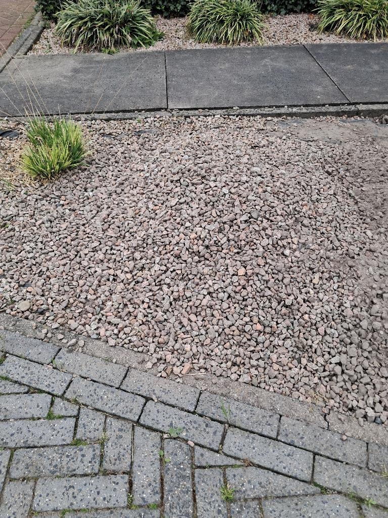 Tuin grind rood gratis!, Ophalen, Gebruikt, Rood, Overige materialen