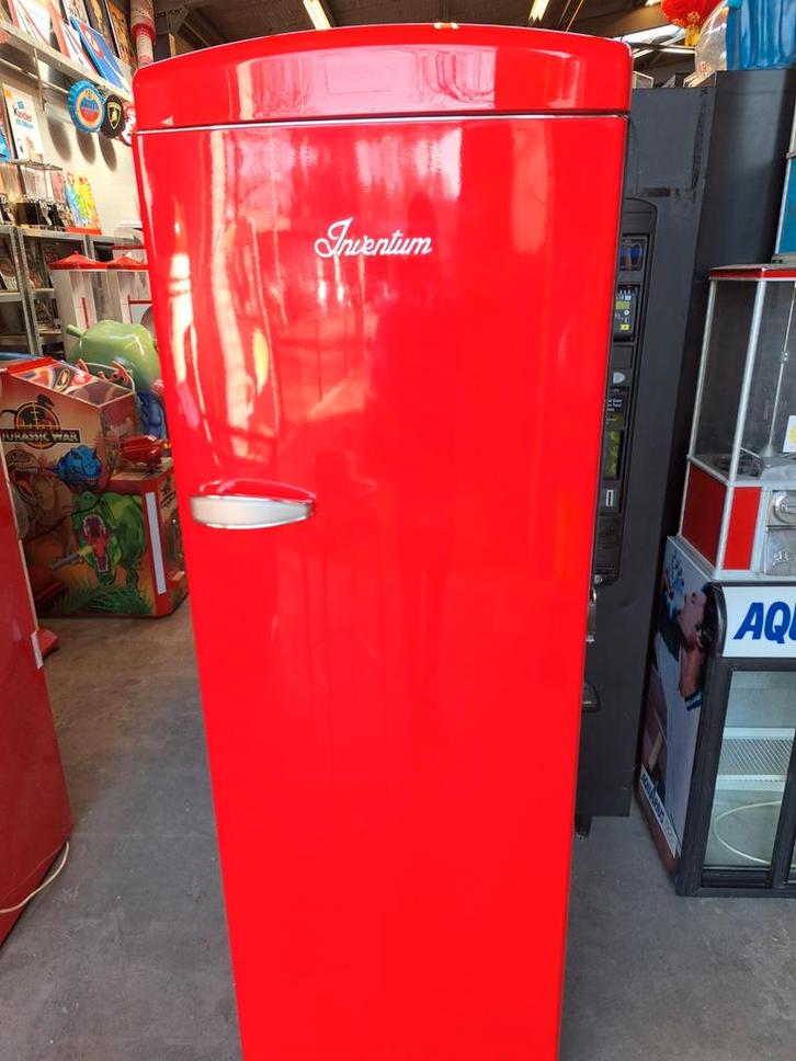 Inventum Koelkast Rood - Retro Design, Verzamelen, Retro, Ophalen