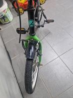 Amigo BMX Fun 18 inch kinderfiets - Zwart/Groen, Ophalen, Staal, Amigo, 16 tot 20 inch