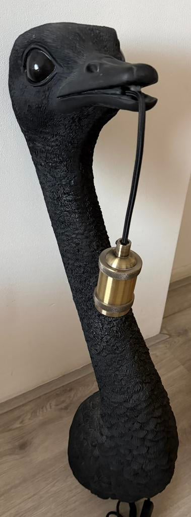 Struisvogel lamp, Ophalen, Zo goed als nieuw, Minder dan 100 cm