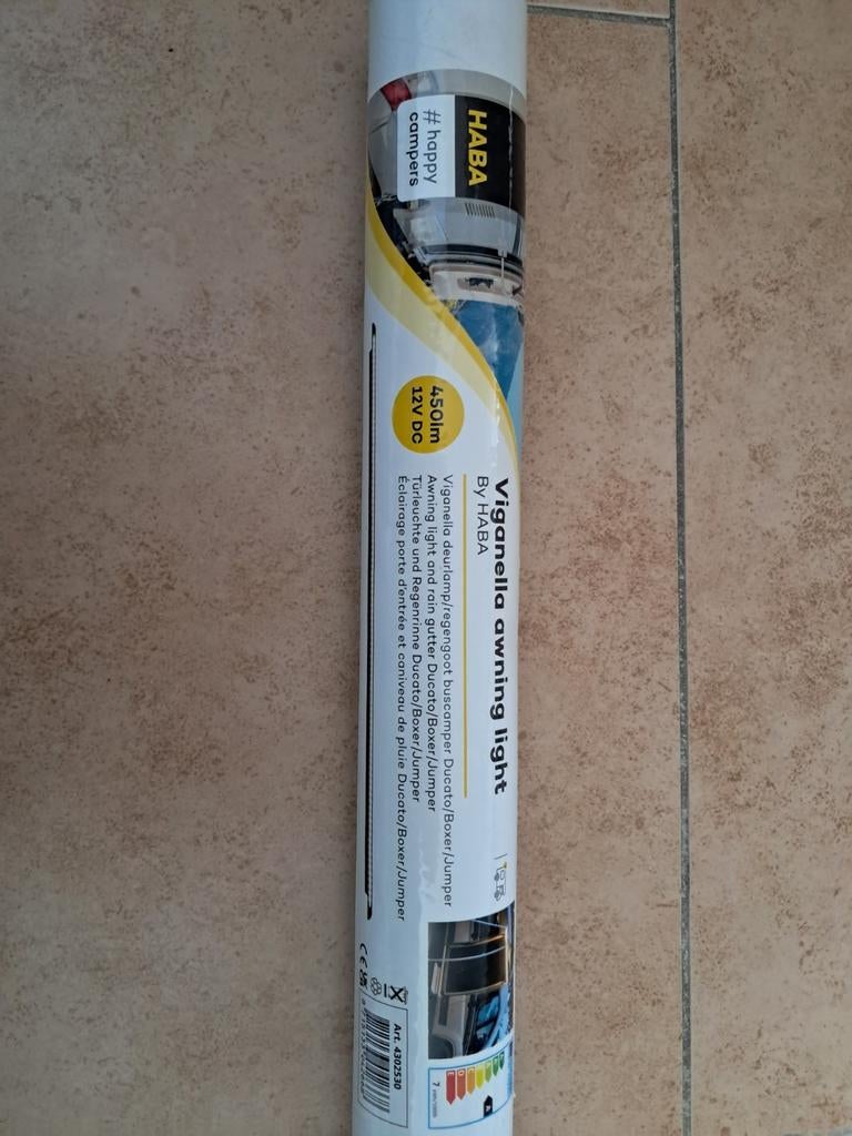 Caravan of camper buitenverlichting met regengoot, Caravans en Kamperen, Ophalen of Verzenden