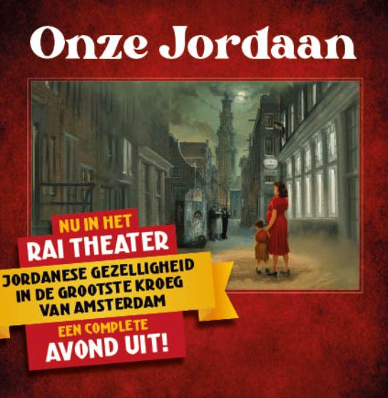 Korting: Onze Jordaan 4 TOPSEATS!!! RIJ 11. 17 april @RAI, Tickets en Kaartjes, Drie personen of meer, April, Levenslied