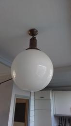 Opaline Art deco hanglamp, Ophalen, Gebruikt, Minder dan 50 cm