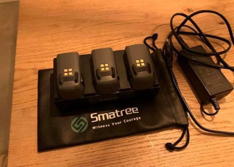 DJI Spark Batterijen (3x) incl Smartree powerbank/oplader, Ophalen of Verzenden, Zo goed als nieuw