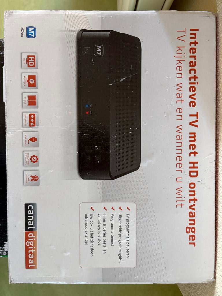 Canal Digitaal M7 MZ-101 HD Ontvanger - Interactieve TV, Ophalen, Gebruikt, Decoder