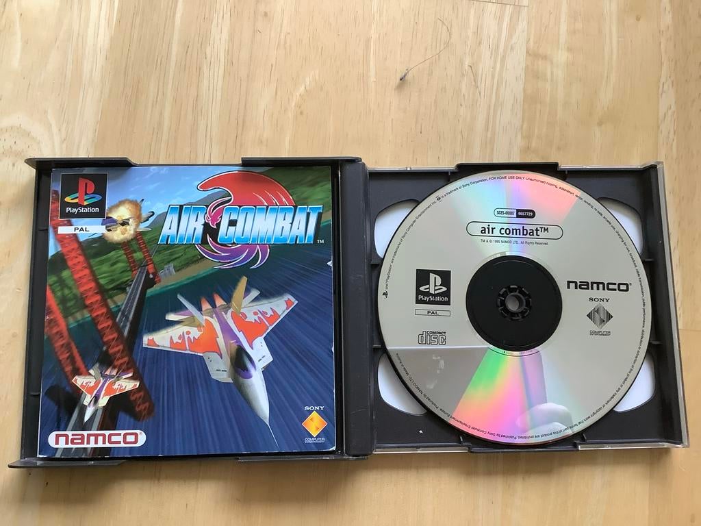 Air Combat - PlayStation 1 (PS1) Klassieker, Spelcomputers en Games, Games | Sony PlayStation 1, Gebruikt, Racen en Vliegen, 1 speler